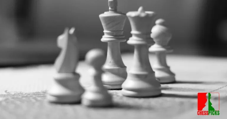5 Black and white chess pieces representing 5 lessons i have learned from chess